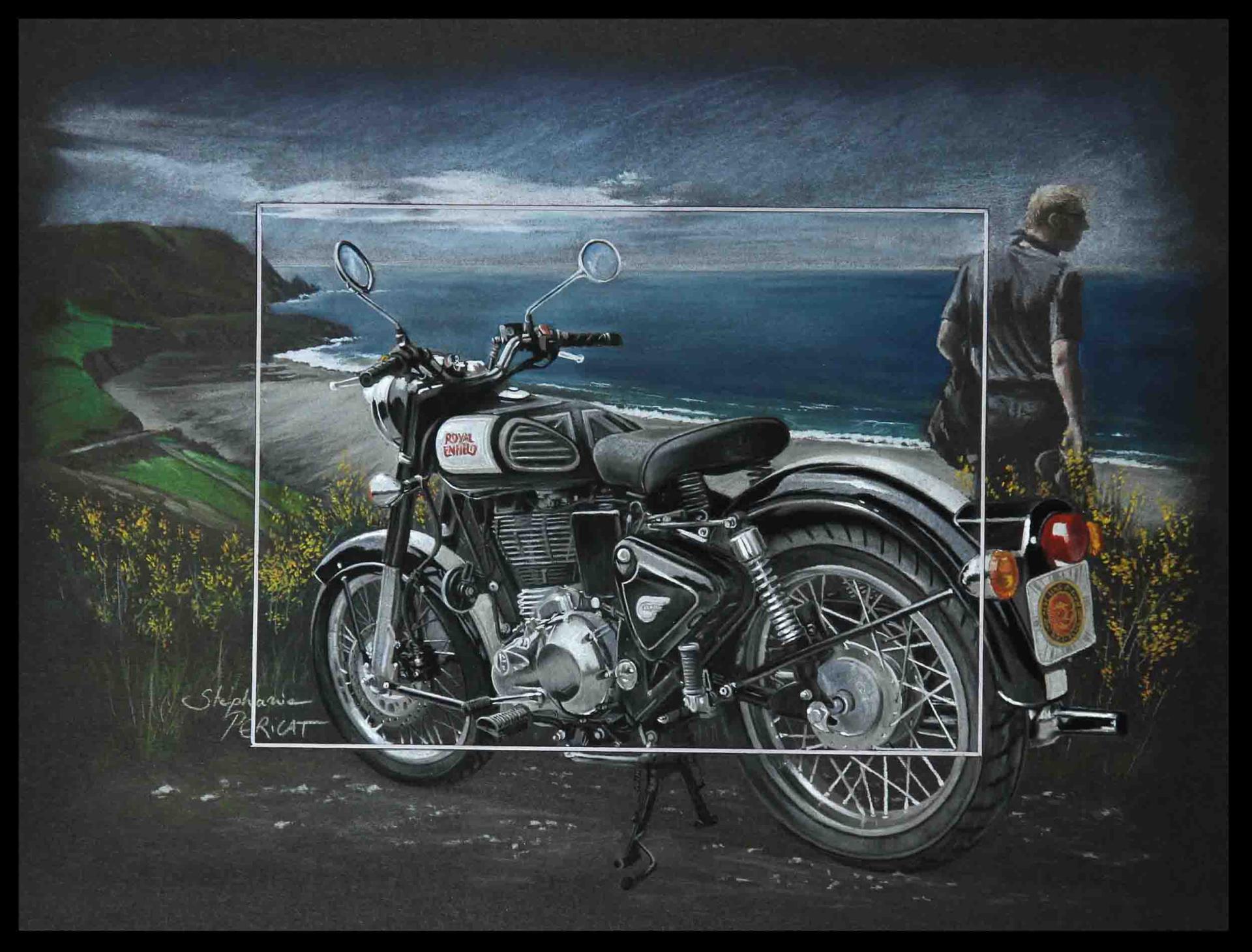 Vintage Riding - 30 x 40 cm